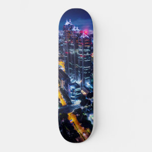 Tokyo at night skateboard