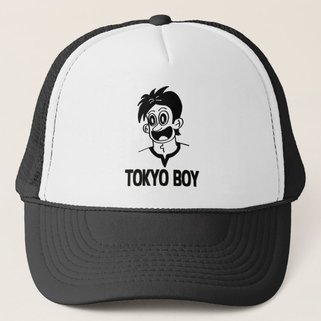 Tokyo Boy (Black Line) Hat (Front)
