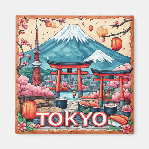 🧲 Tokyo Bucket List Travel Memory Japan 🌏 Magnet