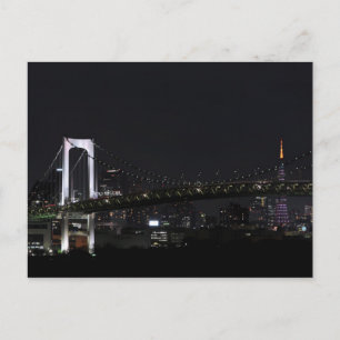 Tokyo by Night Postcard