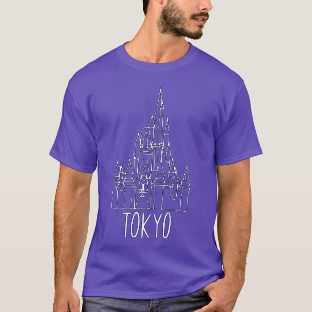 Tokyo Castle T-Shirt (Front)