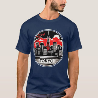 Tokyo City Japan Minimalist boy T-Shirt