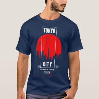 Tokyo City The Land Of The Rising Sun  T-Shirt