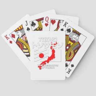 Tokyo City The Megacity of Tokyo Playing Cards