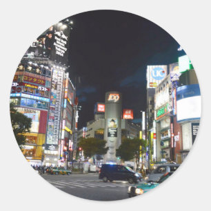 Tokyo Classic Round Sticker