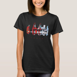 Tokyo Colourful Silhouette T-Shirt