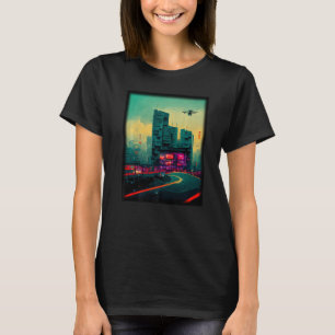 Tokyo Cyberpunks Retro lo-fi indie Japan vibe aest T-Shirt