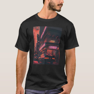 Tokyo Cyberpunks Retro lo-fi indie Japan vibe aest T-Shirt