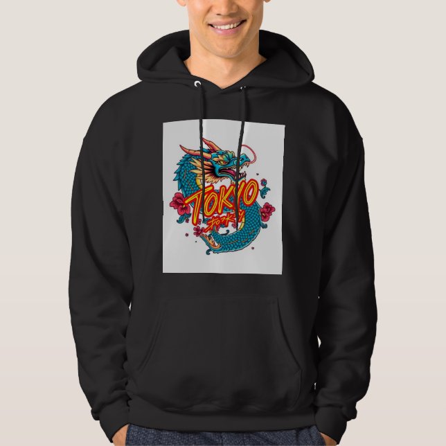 Tokyo Dragon Hoodie (Front)