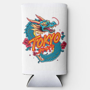 Tokyo Dragon Seltzer Can Cooler