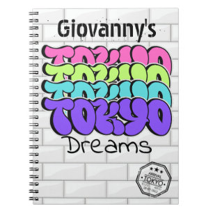 Tokyo Dreams Japan Travel Journal Notebook