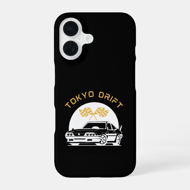 Tokyo Drift iPhone 16 Case (Back)