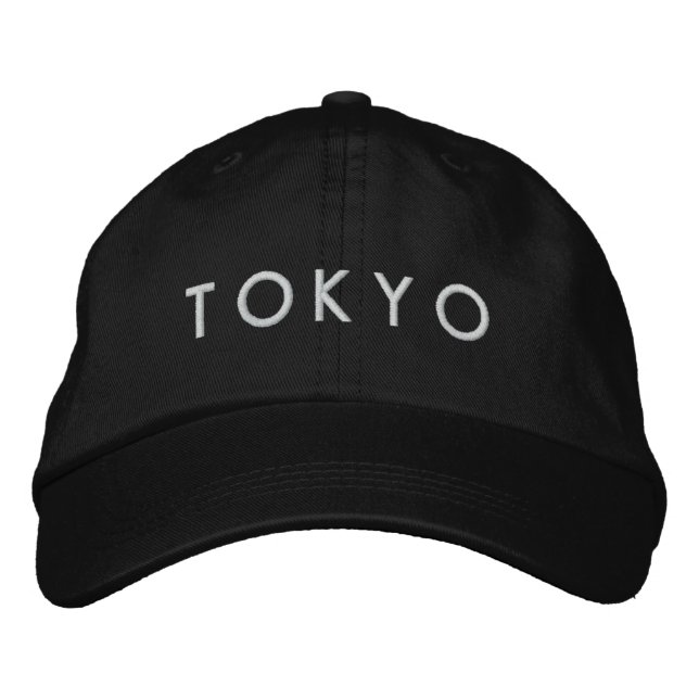 TOKYO EMBROIDERED HAT (Front)