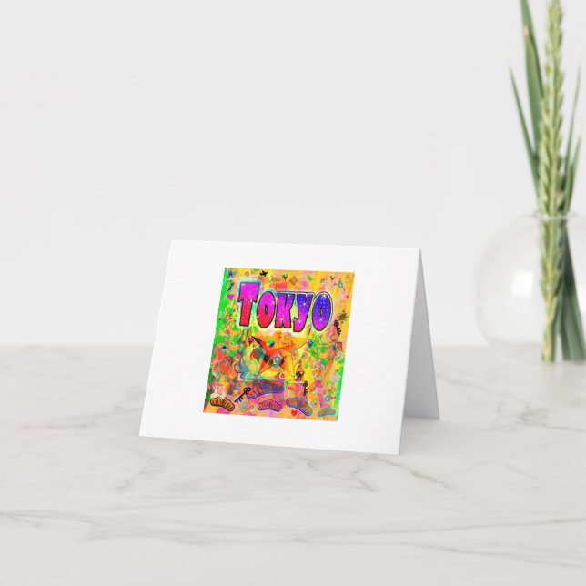 Tokyo Epoch Hour Greeting Card (Front)