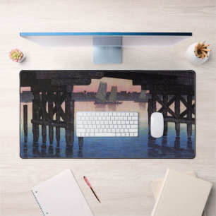 Tokyo Fukagawa, Hasui Kawase Desk Mat
