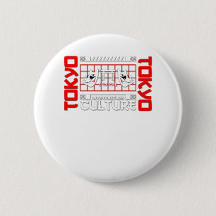 Tokyo Gate for Travel Lover 2 Inch Round Button