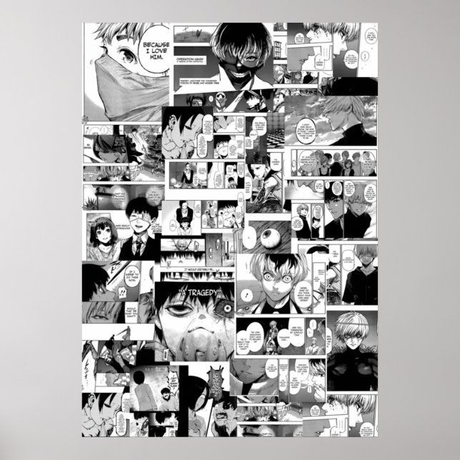 Tokyo ghoul Collage  Poster (Front)