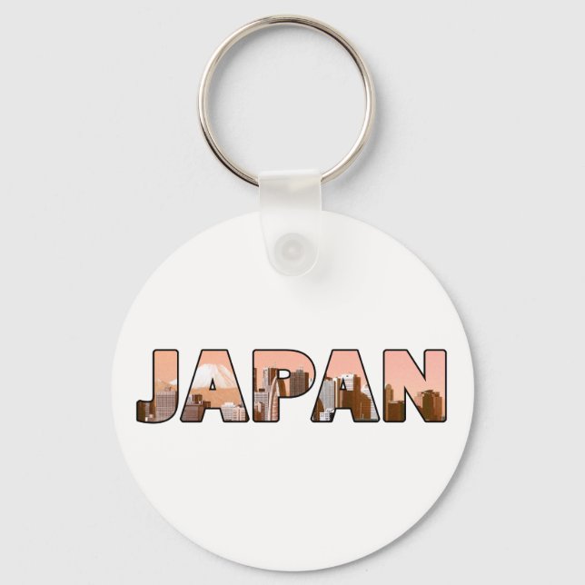 Tokyo Japan 014 Keychain (Front)