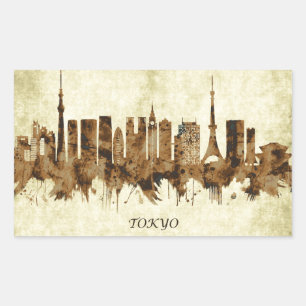 Tokyo Japan Cityscape Sticker