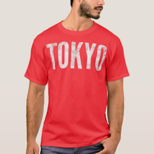 Tokyo, Japan Distressed Graphic1308 T-Shirt