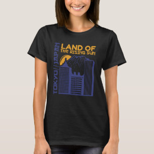 Tokyo Japan Land Of The Rising Sun Famous Japanese T-Shirt