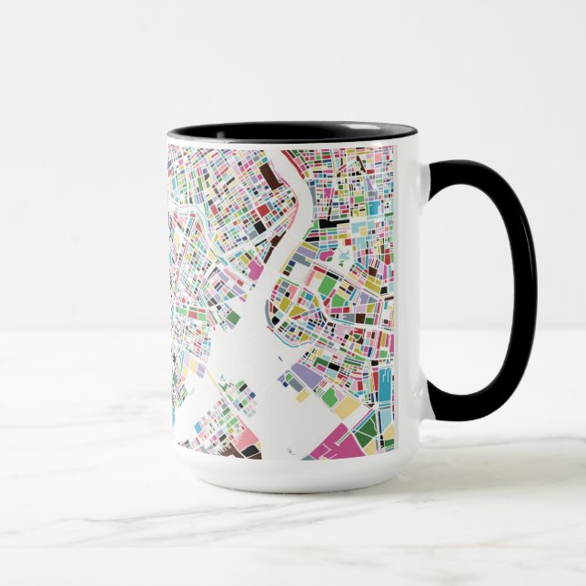 Tokyo Japan Map Mug (Right)