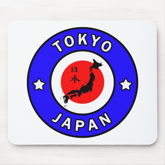 Tokyo Japan Mouse Pad (Front)