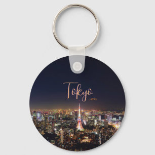 Tokyo Japan Personalized Keychain Memento Gift