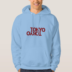 Tokyo Japan Red Reflection Typography Pullover