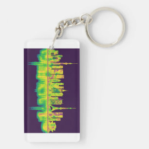 Tokyo Japan Skyline Keychain