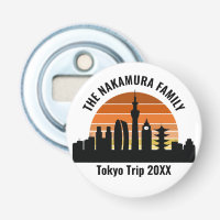 Tokyo Japan Sunset Personalized Vacation