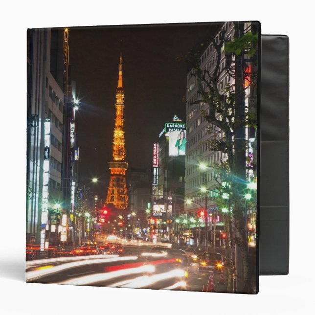 Tokyo, Japan. Tokyo Tower is a communications Binder (Front/Inside)