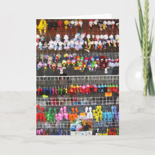 Tokyo Japan Toy Key Chain Display Greeting Card