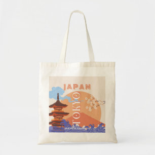 Tokyo Japan Travel Art Tote Bag
