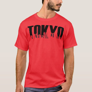 Tokyo Japon Asie Skyline Voyage T-Shirt