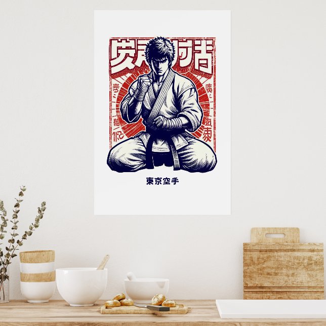 Tokyo Karate  Poster (Kitchen)