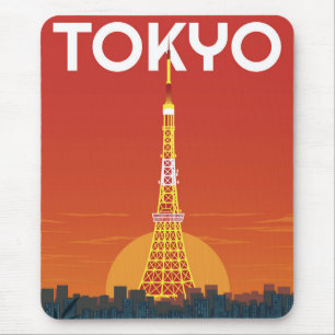 Tokyo Landmark Mouse Pad