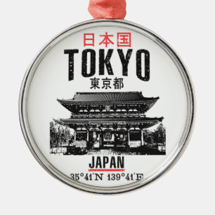Tokyo Metal Ornament