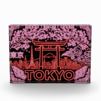 Tokyo Neon Design Photo Block 