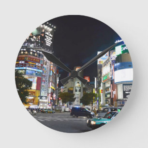 Tokyo Round Clock