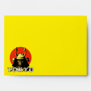 Tokyo Samurai Japan Envelope