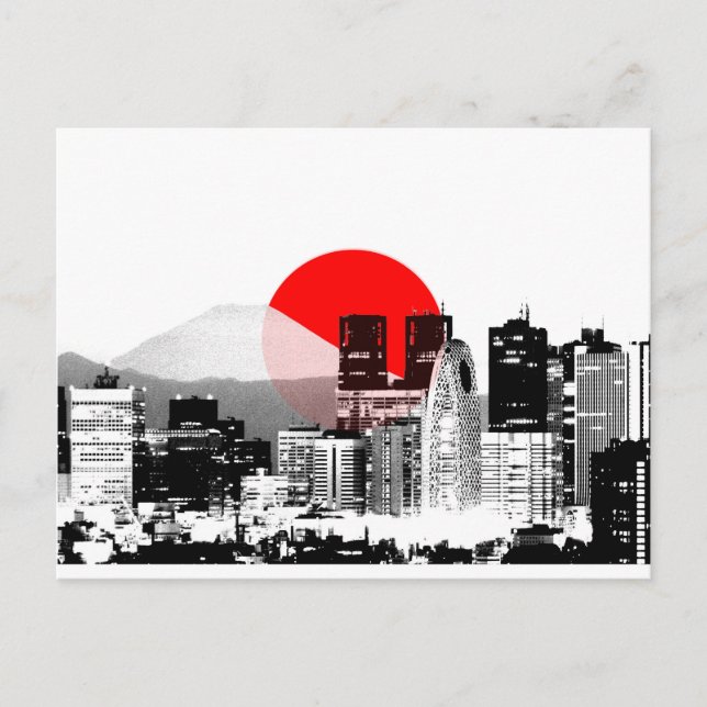 Tokyo Shinjuku Postcard (Front)
