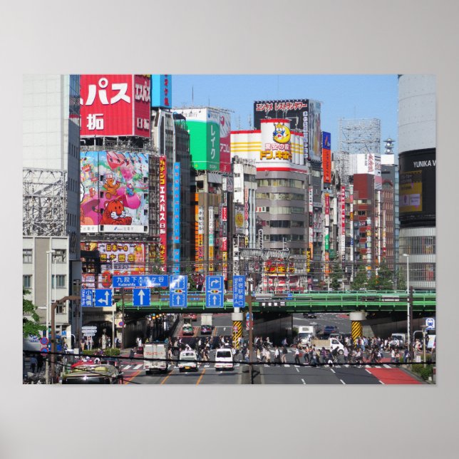 Tokyo Shinjuku Poster (Front)
