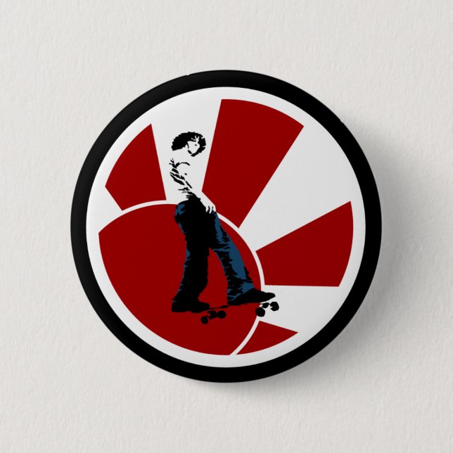 Tokyo Skate Button (Front)