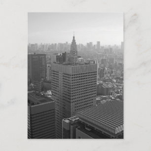 Tokyo skyline postcard