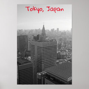 Tokyo skyline poster