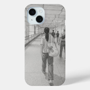 tokyo street iPhone 15 case