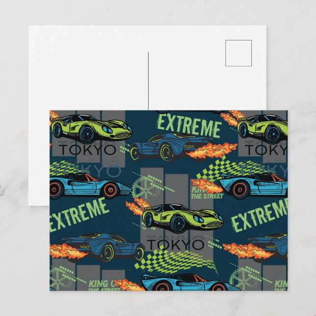  Tokyo Street Racing Pattern Postcard (Front/Back)