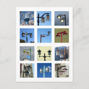 Tokyo Streetlights Postcard
