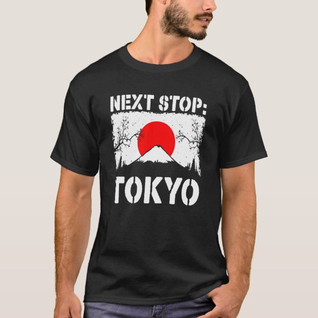 Tokyo Summer Vacation Trip Next Stop Vacay Vibes S T-Shirt (Front)